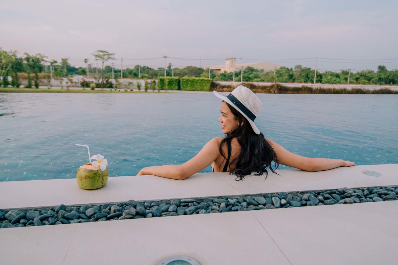 Green Ville Laguna Hotel Sung Noen Dış mekan fotoğraf